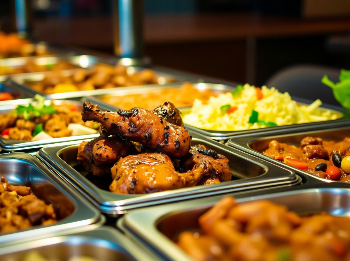 Almoço self-service ou executivo